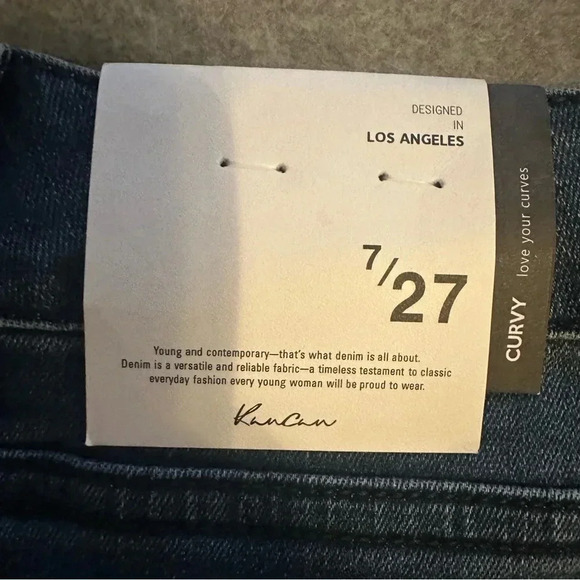NWT Kancan Candice High Rise Super Skinny Jeans - Curvy size 7/27 - Picture 7 of 12